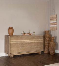 Stillwater 9-drawer Dresser Weathered Oak