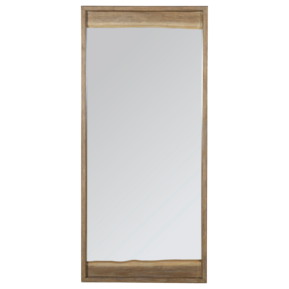 Stillwater Full-Length Floor Mirror Weathered Oak