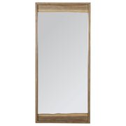 Stillwater Full-Length Floor Mirror Weathered Oak