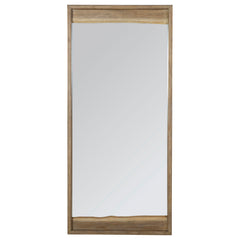 Stillwater Full-Length Floor Mirror Weathered Oak