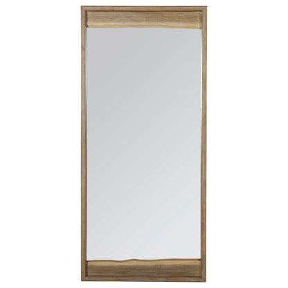 Stillwater Full-Length Floor Mirror Weathered Oak