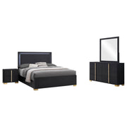 Marceline  Bedroom Set Black