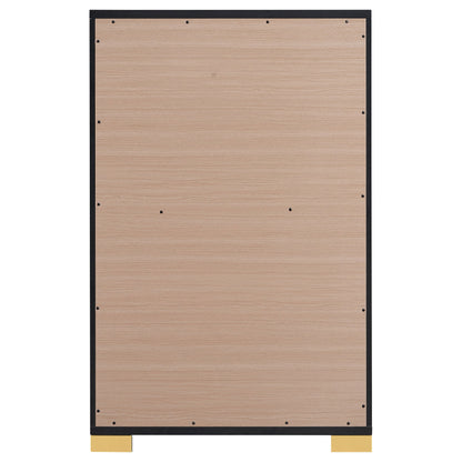 Marceline 5-drawer Bedroom Chest Black