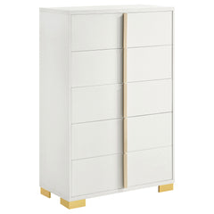 Marceline 5-drawer Bedroom Chest Black