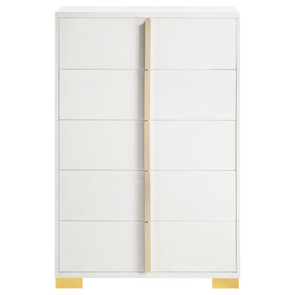 Marceline 5-drawer Bedroom Chest Black