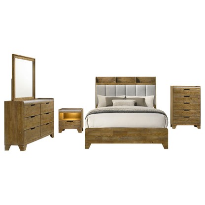 Henderson  Bedroom Set Medium Oak