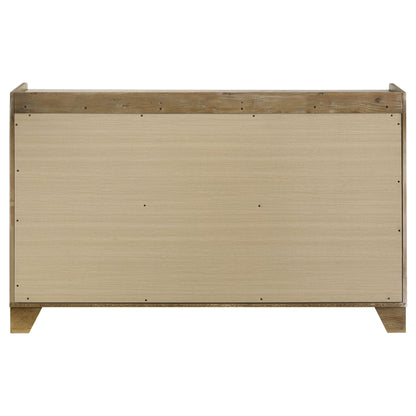 Henderson 6-drawer Bedroom Dresser Cabinet Medium Oak