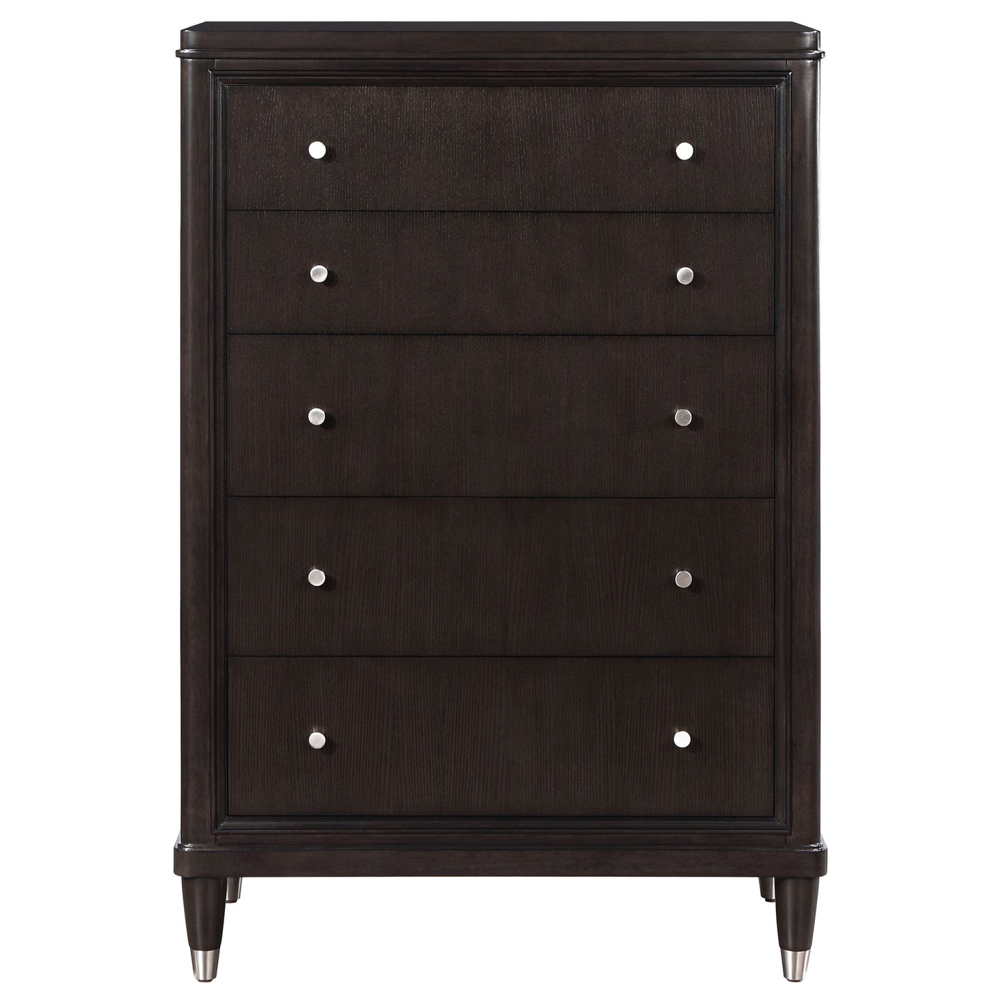 Emberlyn 5-Drawer Brown Bedroom Chest