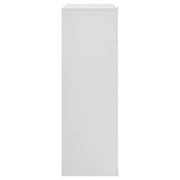 Ines 5-drawer Bedroom Chest of Drawers White High Gloss