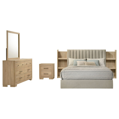 Arielle Bedroom Set Light Oak