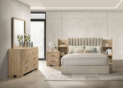 Arielle Bedroom Set Light Oak