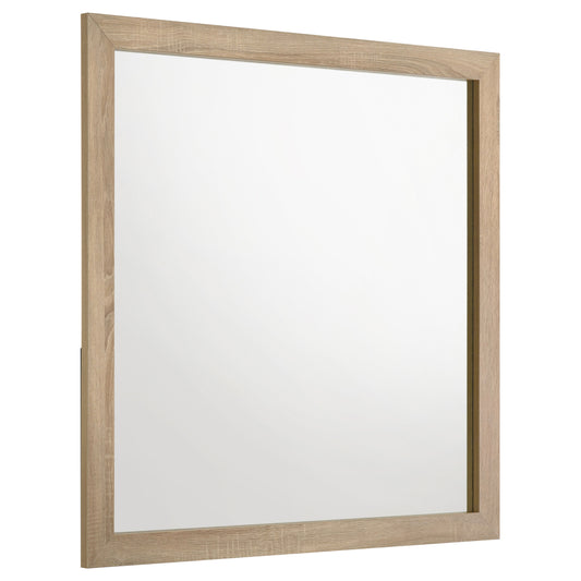 Arielle Dresser Mirror Light Oak