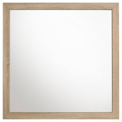Arielle Dresser Mirror Light Oak