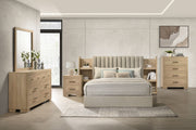 Arielle Dresser Mirror Light Oak