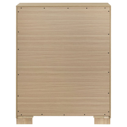 Arielle 4-drawer Bedroom Chest of Drawers Light Oak