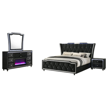 Lorient  Bedroom Set Black