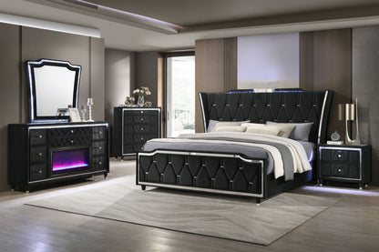 Lorient  Bedroom Set Black