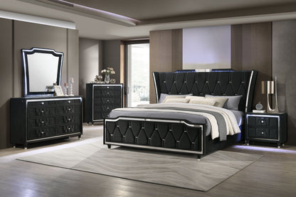 Lorient  Bedroom Set Black