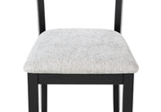 Lester 6-Pk Dining W/Bench L.Grey