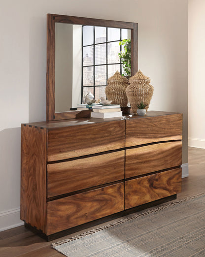 Winslow 6-drawer Dresser Smokey Walnut