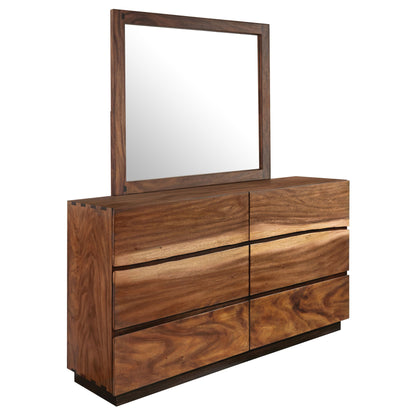 Winslow 6-drawer Dresser Smokey Walnut
