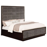 Durango 77-inch  Panel Bed Smoked Peppercorn