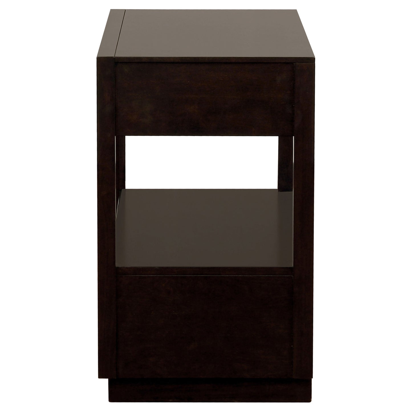 Durango 2-drawer Nightstand Bedside Table Taupe Oak