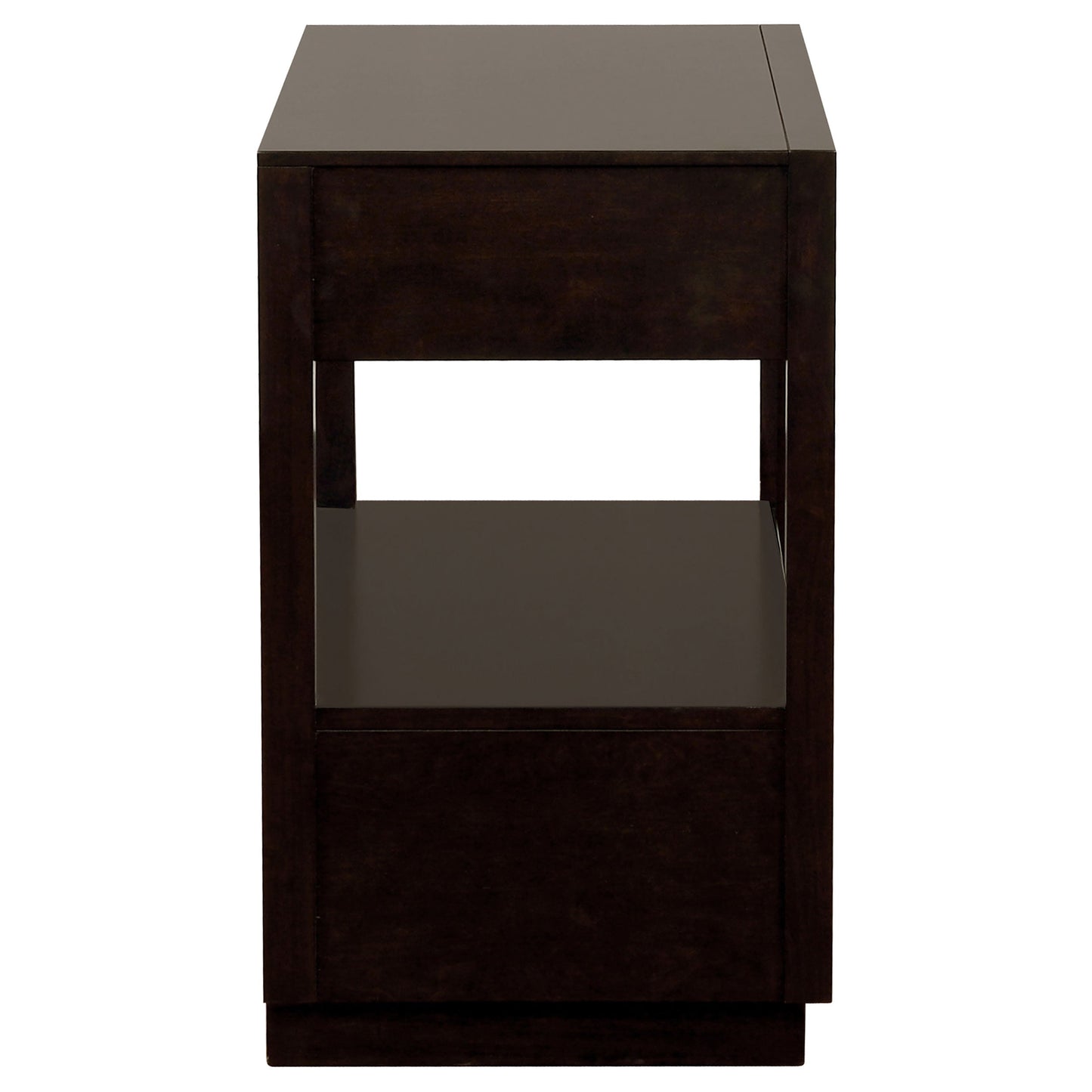 Durango 2-drawer Nightstand Bedside Table Taupe Oak