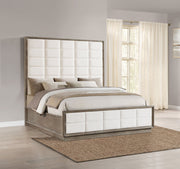 Durango 77-inch  Panel Bed Smoked Peppercorn