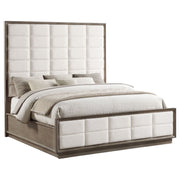 Durango 77-inch  Panel Bed Smoked Peppercorn