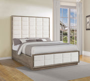 Durango 77-inch  Panel Bed Smoked Peppercorn