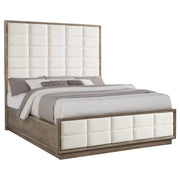 Durango 77-inch  Panel Bed Smoked Peppercorn