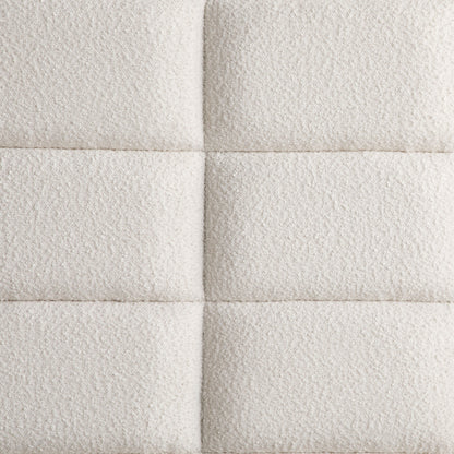 Cama con paneles Durango de 77 pulgadas color pimienta ahumada