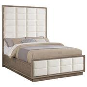 Durango 77-inch  Panel Bed Smoked Peppercorn