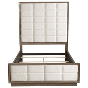 Durango 77-inch  Panel Bed Smoked Peppercorn