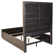 Durango 77-inch  Panel Bed Smoked Peppercorn