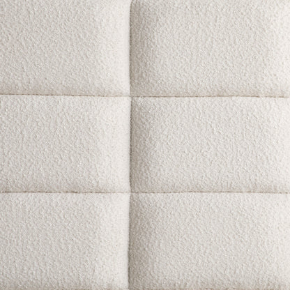 Cama con paneles Durango de 77 pulgadas color pimienta ahumada