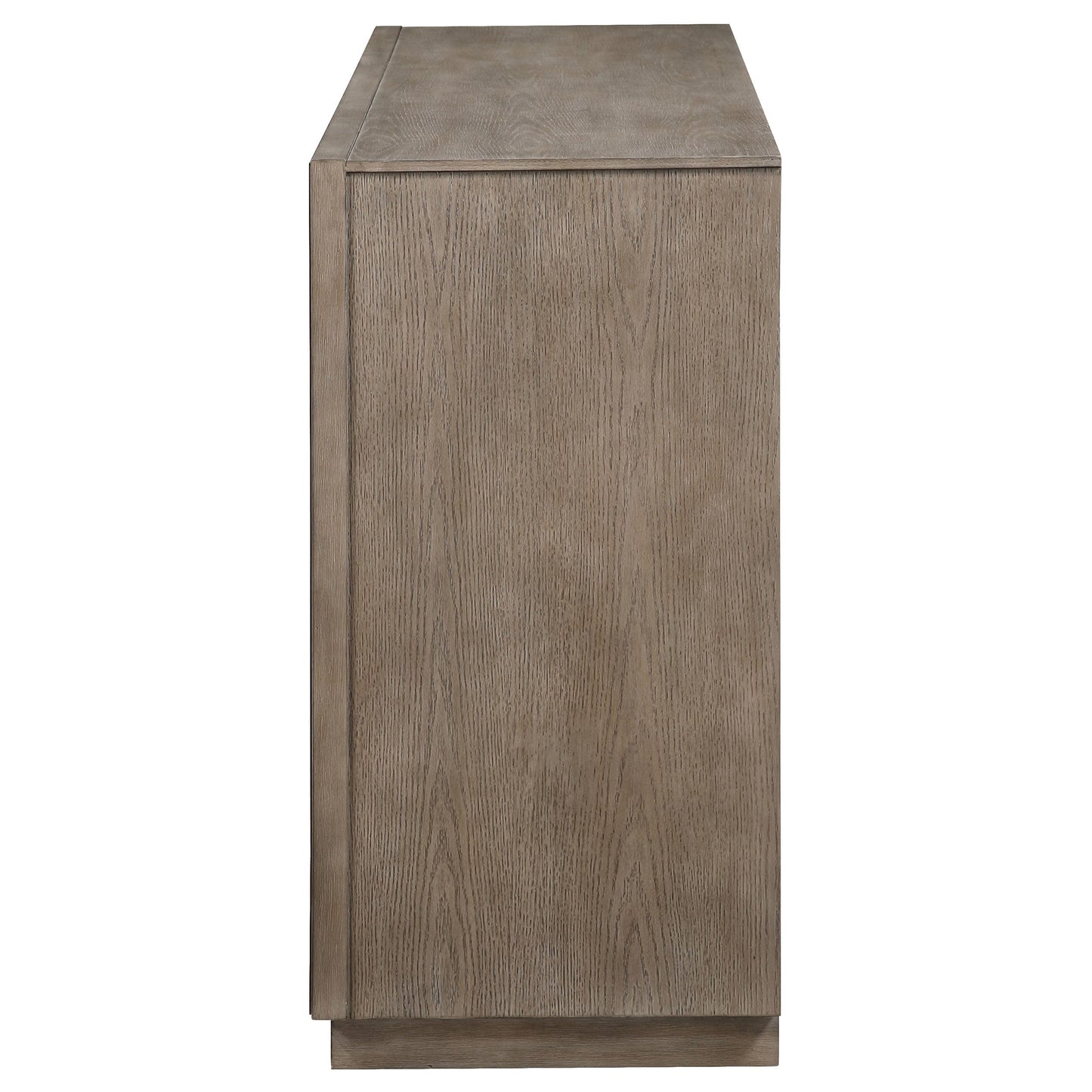 Durango 8-drawer Dresser and Mirror Taupe Oak