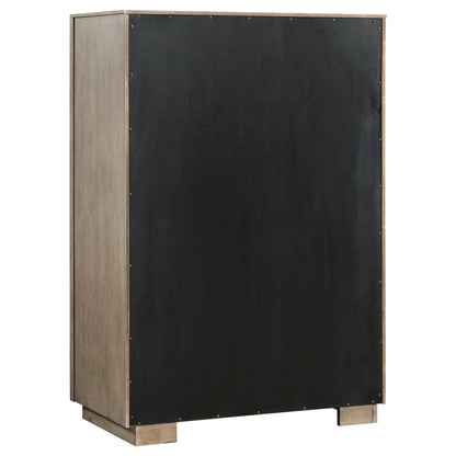 Durango 5-drawer Bedroom Chest Smoked Peppercorn