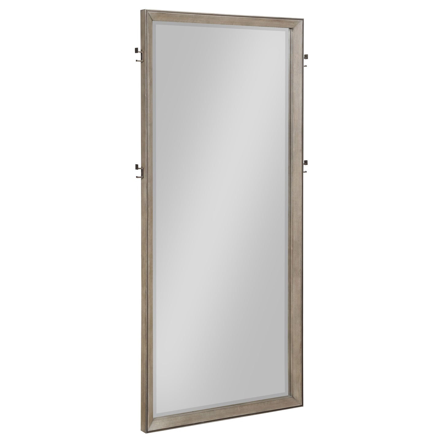 Durango 80-inch Standing Floor Mirror Smoked Peppercorn