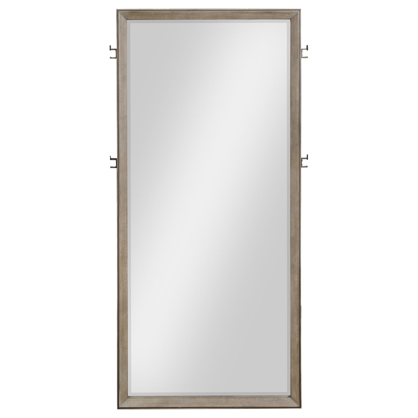 Durango 80-inch Standing Floor Mirror Smoked Peppercorn