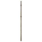 Durango 80-inch Standing Floor Mirror Smoked Peppercorn