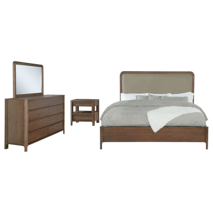 Maderia  Bedroom Set Walnut