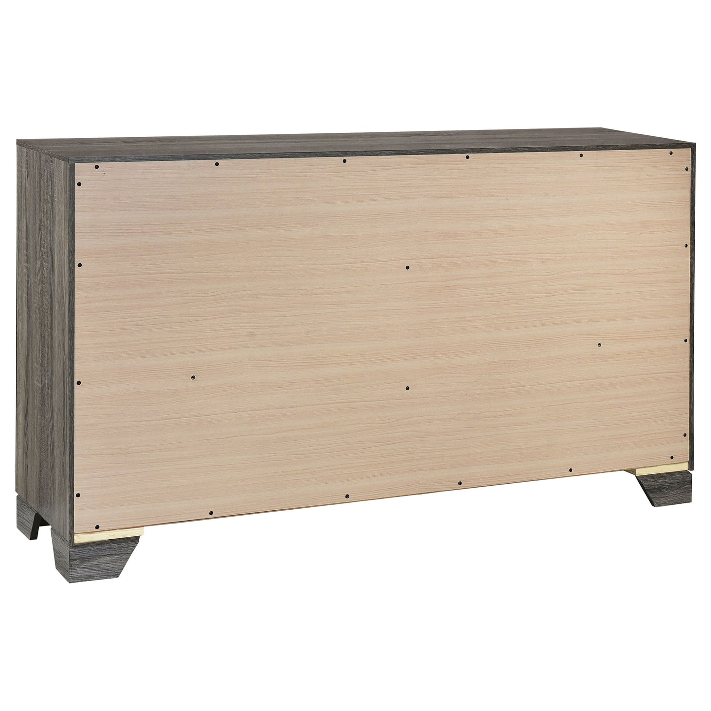 Juego de dormitorio Wright en roble marrón