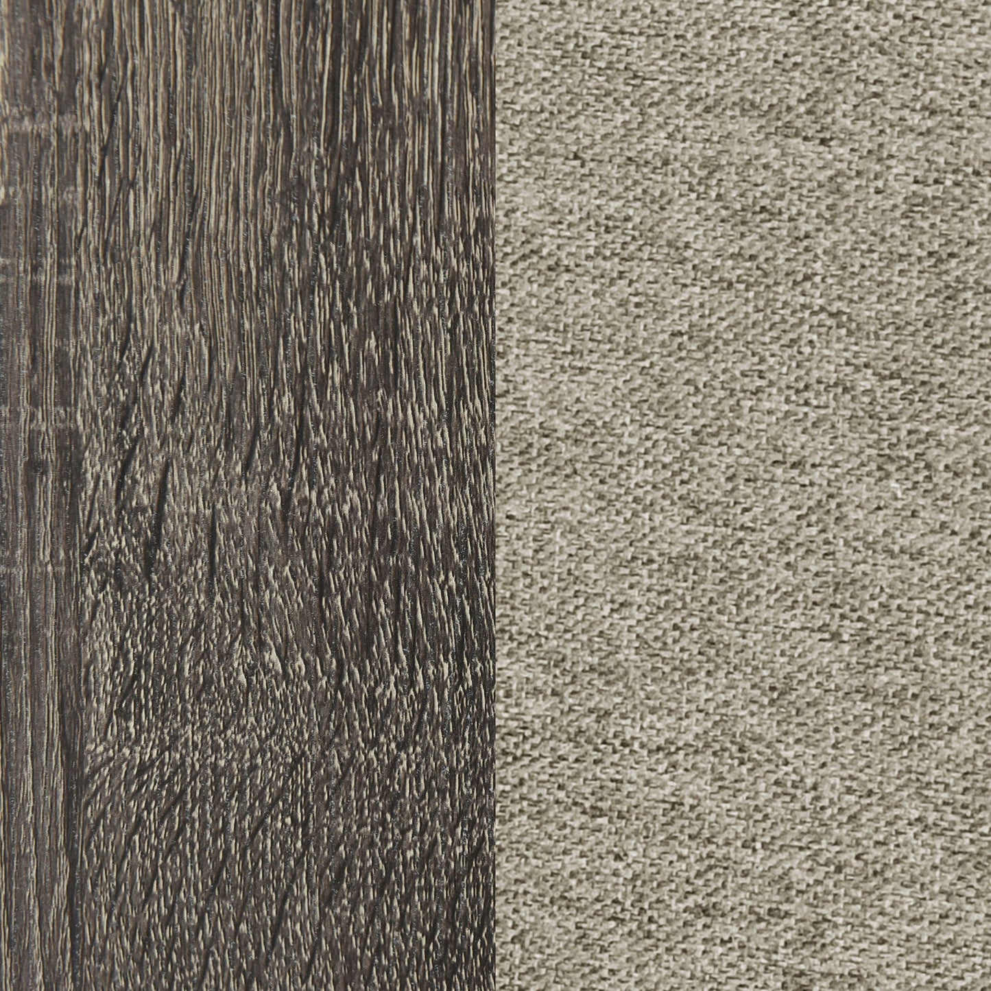 Cama tapizada Wright de 52 pulgadas en roble marrón