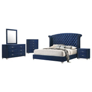 Conjunto de dormitorio Melody gris