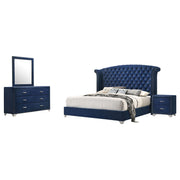 Conjunto de dormitorio Melody gris