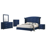 Conjunto de dormitorio Melody gris