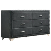 Conjunto de dormitorio Melody gris