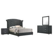 Conjunto de dormitorio Melody gris